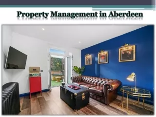 property management in aberdeen