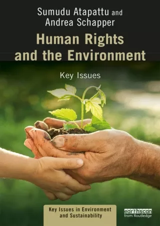 Epub Human Rights and the Environment: Key Issues (Key Issues in Environment and