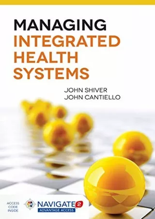 Download Book [PDF] Managing Integrated Health Systems