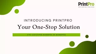 PrintPro Banners Winnipeg: Your Trusted Source for Eye-Catching Banners