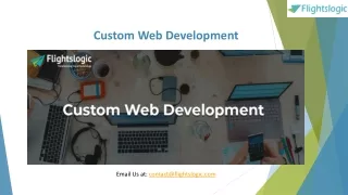 custom web development