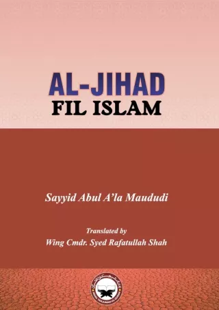 Epub Al Jihad Fil Islam: English Translation