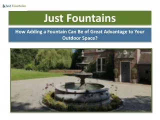 just fountains