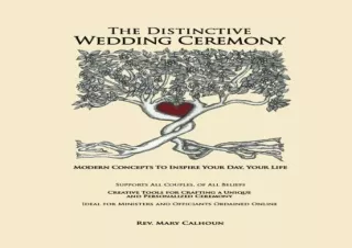 [PDF] The Distinctive Wedding Ceremony: Planning Guide for Creating a Personaliz