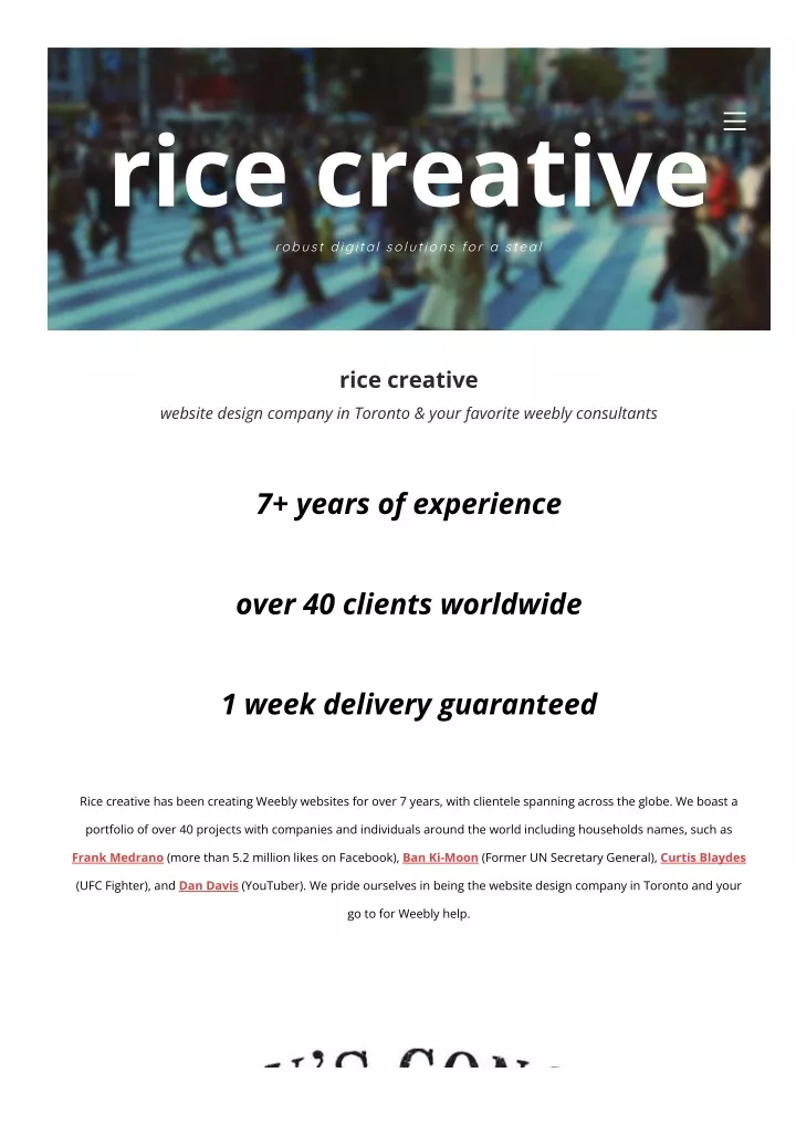rice creative robust digital solutions for a steal