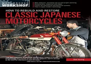 (PDF) How to Rebuild and Restore Classic Japanese Motorcycles (Motorbooks Worksh