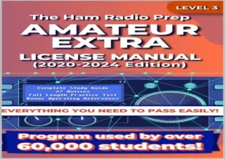 (PDF) The Ham Radio Prep Extra Class License Manual Free