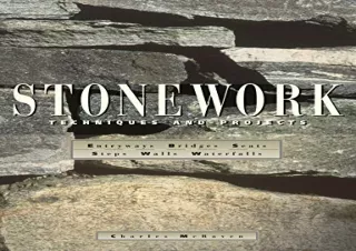 PDF Stonework: Techniques and Projects Android