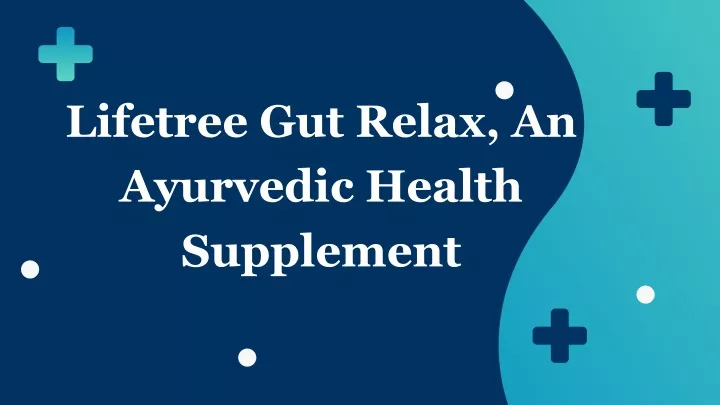 lifetree gut relax an ayurvedic health supplement