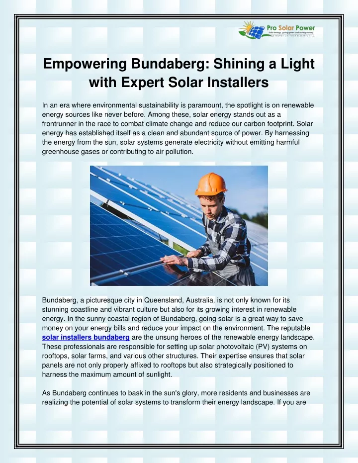 empowering bundaberg shining a light with expert
