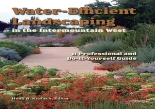 (PDF) Water-Efficient Landscaping in the Intermountain West: A Professional and
