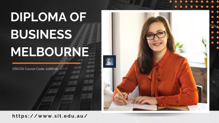 diploma of business melbourne