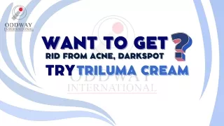 Say Goodbye to Acne Dark Spots with Triluma Cream