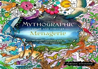 (PDF) Mythographic Color and Discover: Menagerie: An Artist's Coloring Book of A