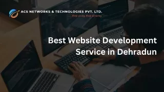 Best Website Development Service in Dehradun