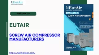 Atlas copco air compressor-Eutair
