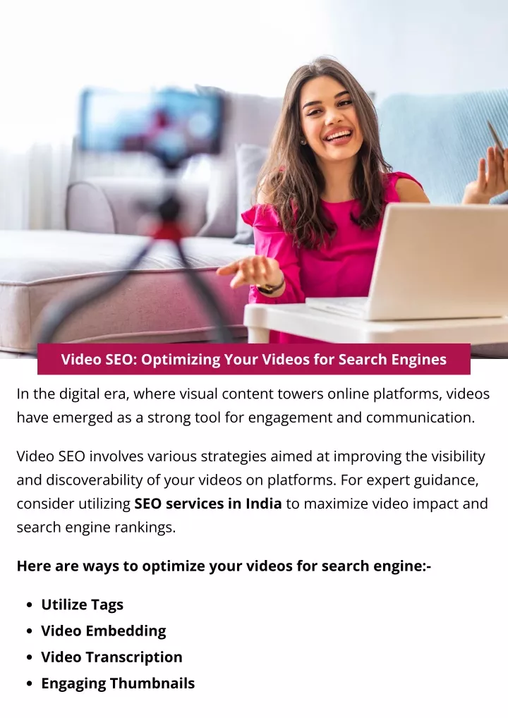 video seo optimizing your videos for search