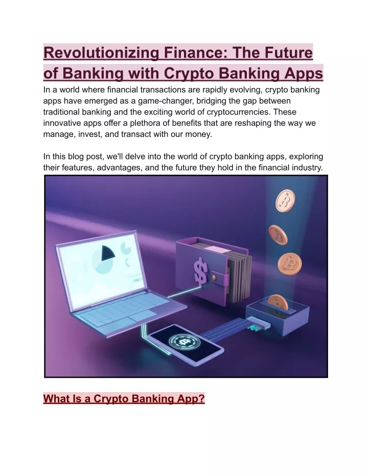 revolutionizing finance the future of banking