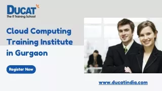 Pdf of Cloud Computing Training Institute in Gurgaon