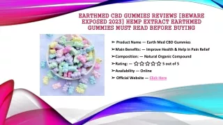 Earth Med CBD Gummies