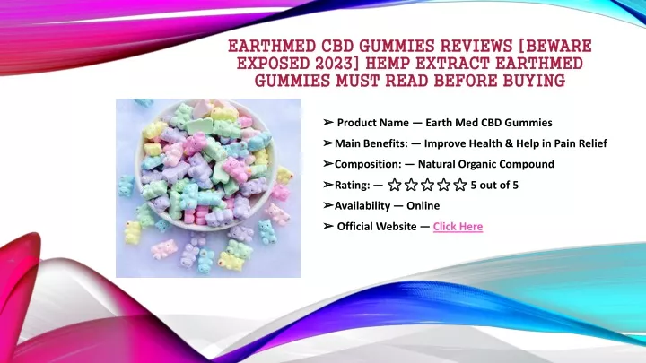 earthmed cbd gummies reviews beware earthmed