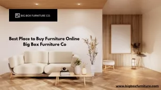 Best Place to Buy Furniture Online | Big Box Furniture Co