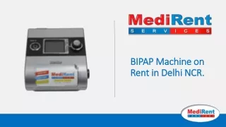 BIPAP on Rent Delhi Medirent