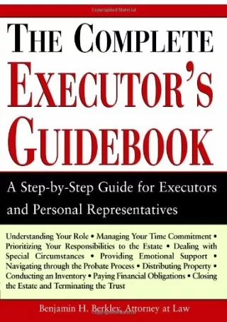 $PDF$/READ/DOWNLOAD The Complete Executor's Guidebook