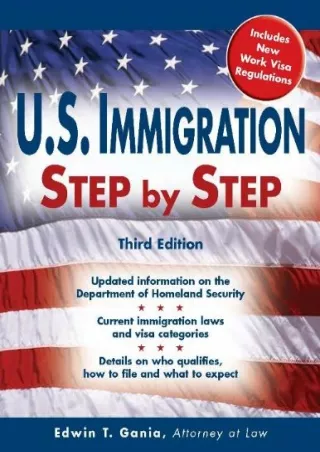 DOWNLOAD/PDF U.S. Immigration Step by Step (Legal Survival Guides)