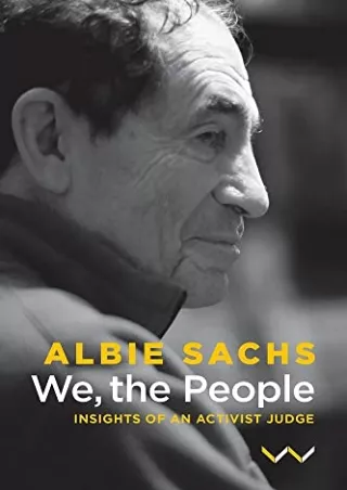 READ [PDF] We, the People: Insights of an activist judge