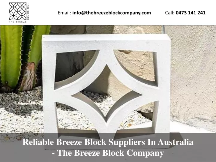 email info@thebreezeblockcompany com