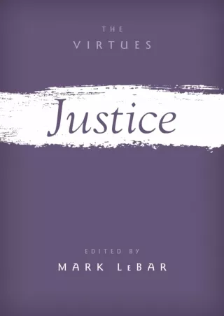 PDF_ Justice (The Virtues)