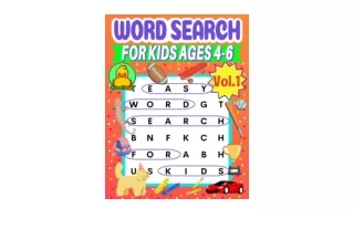 Download Word Search for Kids Ages 46 Vol1 by Round Duck 101 Word Search Games f