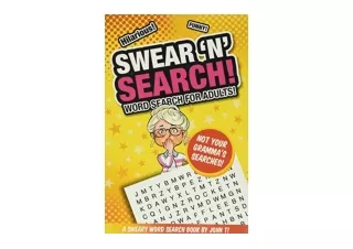 Ebook download Swear N Search Word Search for AdultsNot Your Gramma’s Puzzles fu
