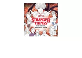 Download Stranger Things The Official Coloring Book free acces