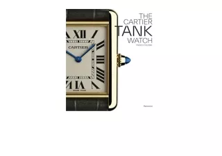 PDF read online The Cartier Tank Watch for ipad