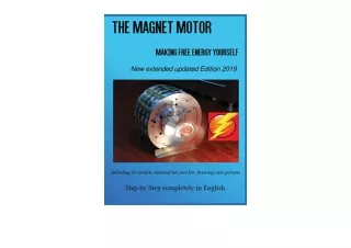 Ebook download The Magnet Motor Making Free Energy Yourself Edition 2019 for ipa