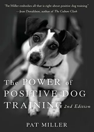 PDF BOOK DOWNLOAD The Power of Positive Dog Training epub