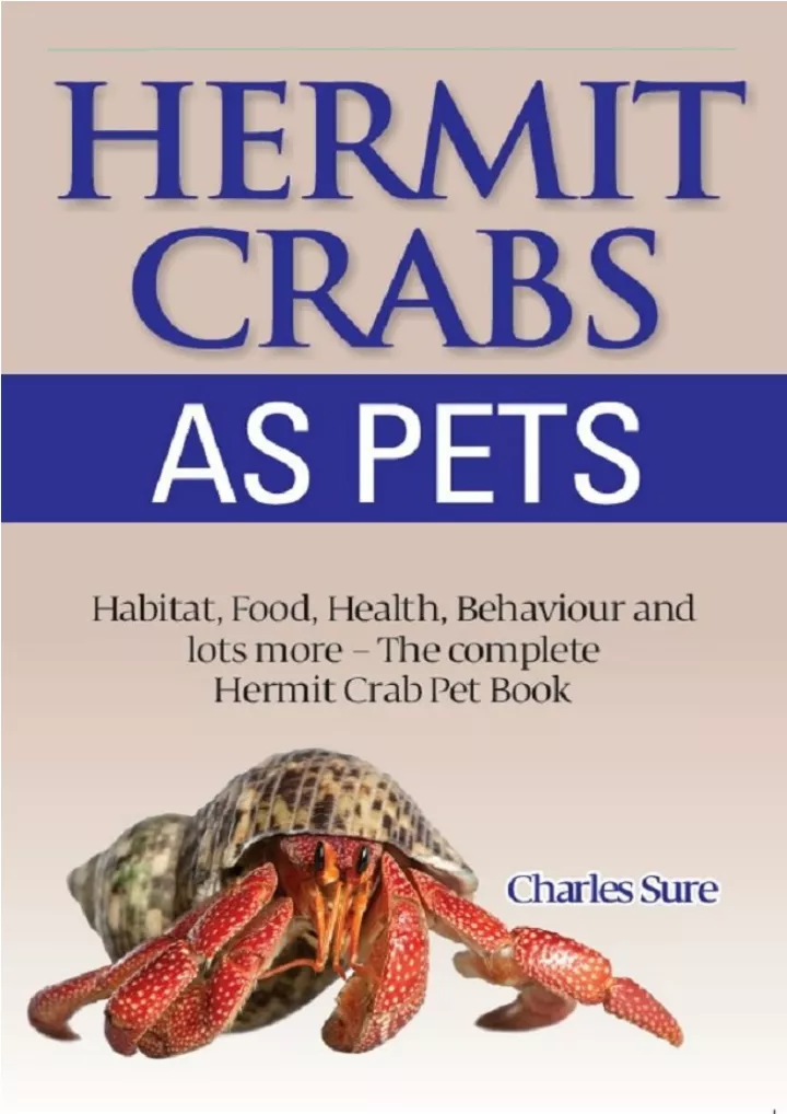 hermit crab care habitat food health behavior