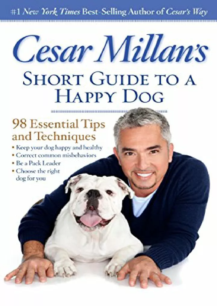 cesar millan s short guide to a happy