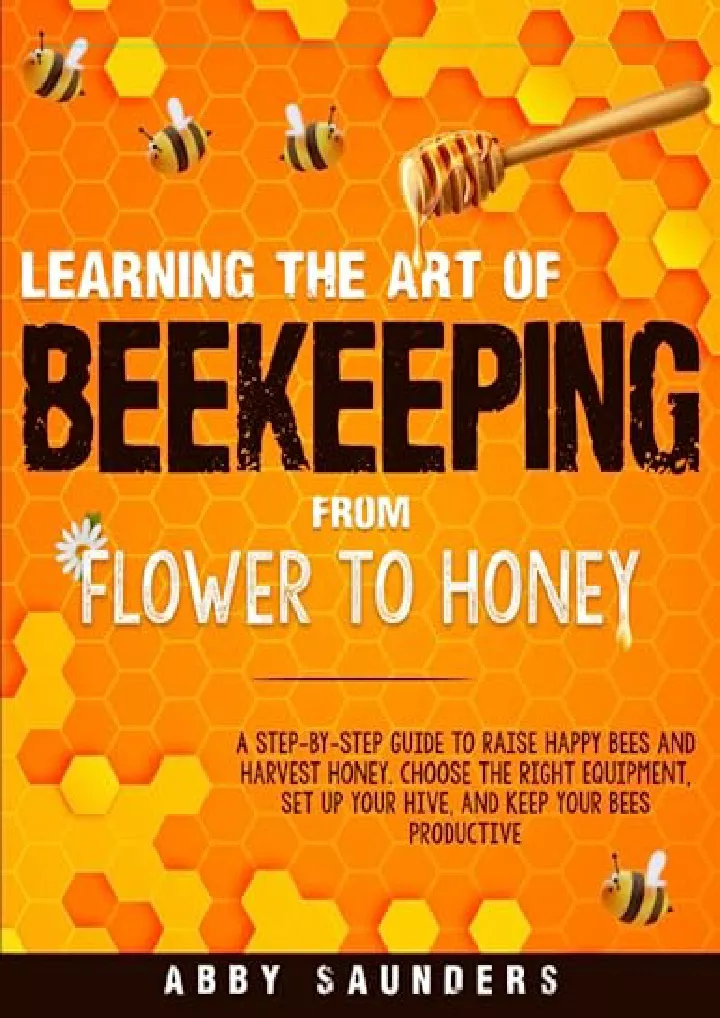 learning the art of beekeeping from flower
