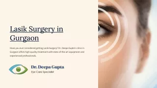 Lasik Surgery in Gurgaon