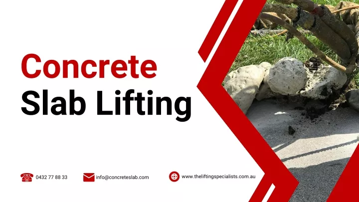 concrete slab lifting