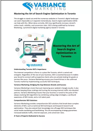 mastering the art of search engine optimization