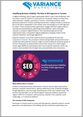 amplifying business visibility the role