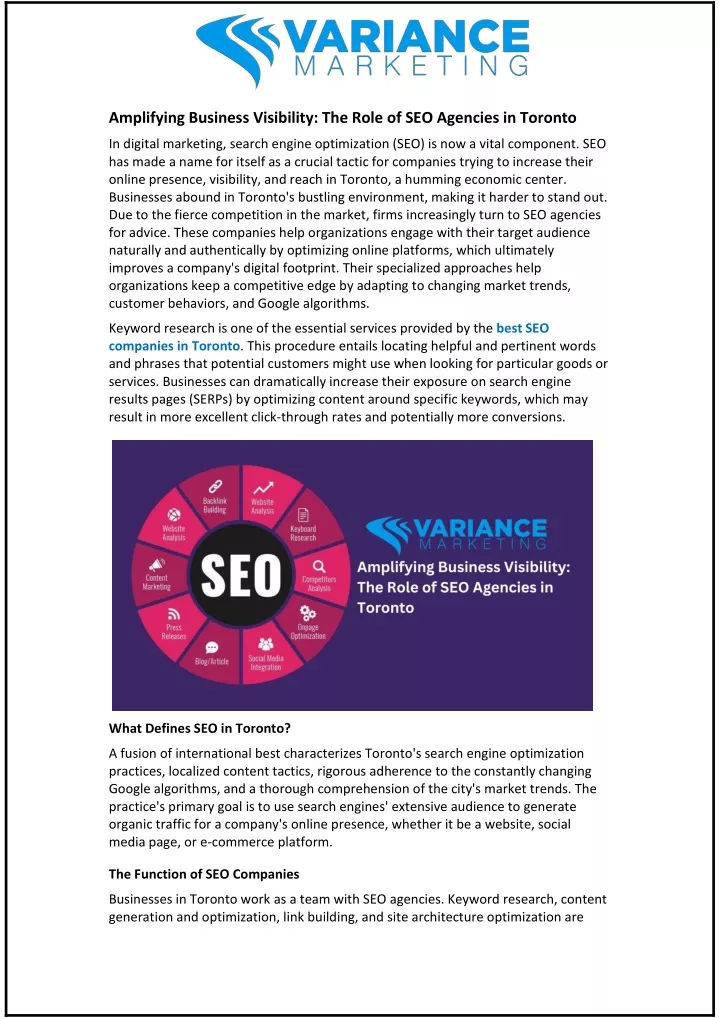 amplifying business visibility the role