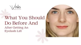 What You Should Do Before And After Getting An Eyelash Lift