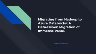 Migrating from Hadoop to Azure Databricks