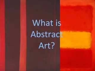 What is Abstract Art