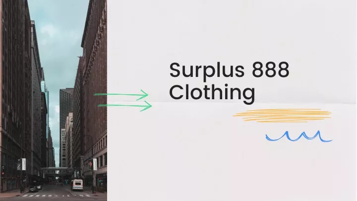 surplus 888 clothing
